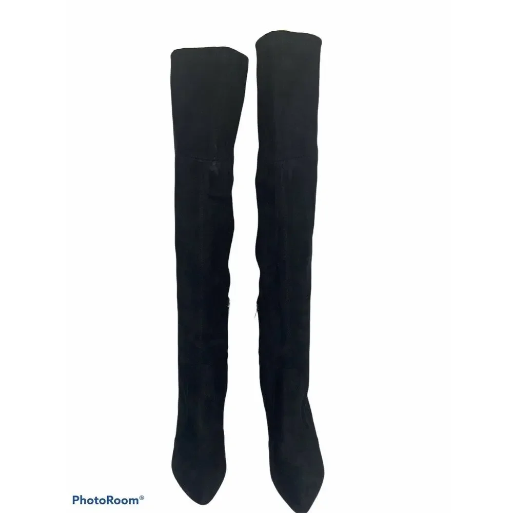 Sam‎ Edelman Kristie Over the Knee Boot black suade